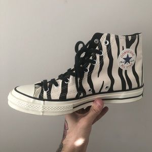Converse Chuck 70 in Zebra print size 11
